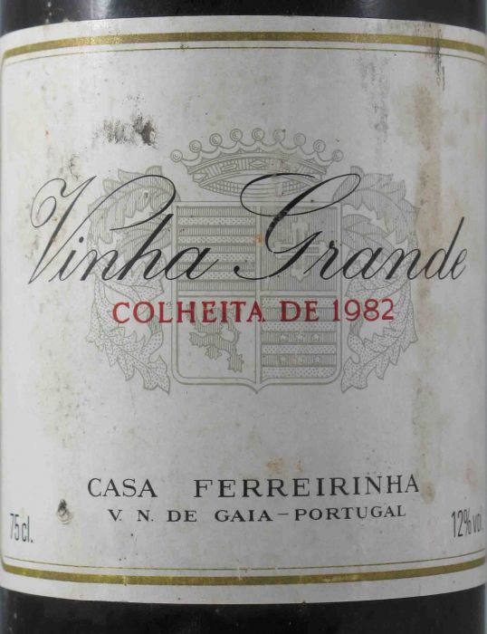 1982 Casa Ferreirinha Vinha Grande red