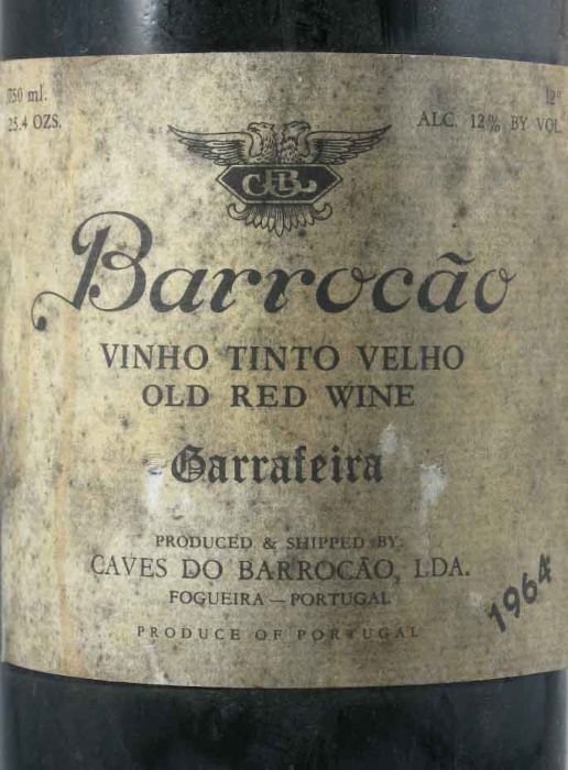 1964 Barrocão Garrafeira red
