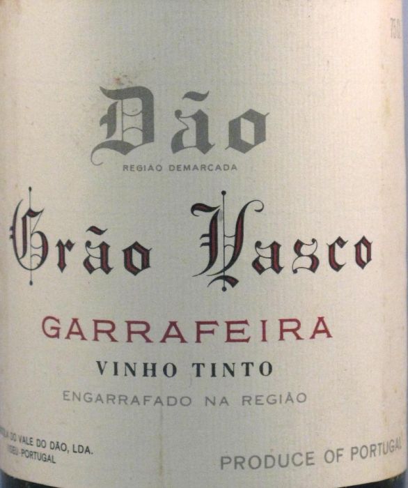 1978 Grão Vasco Garrafeira tinto