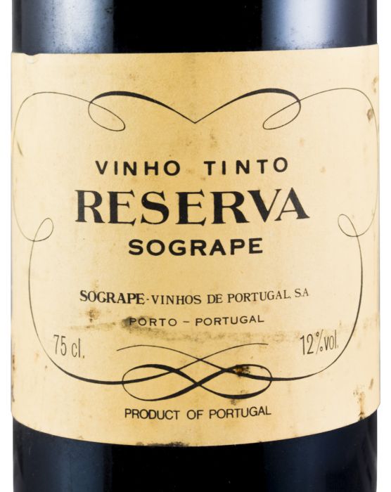 1980 Sogrape Reserva tinto