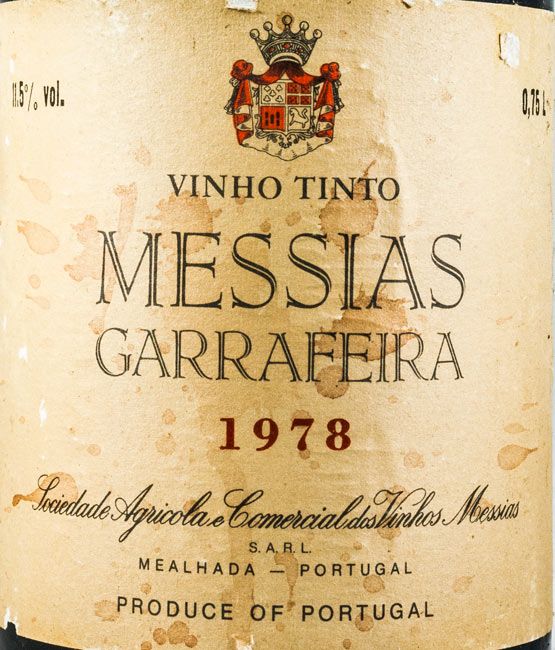 1978 Messias Garrafeira tinto