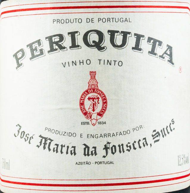 1986 José Maria da Fonseca Periquita red