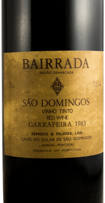 1983 São Domingos Bairrada Garrafeira red