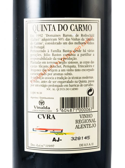 1996 Quinta do Carmo red