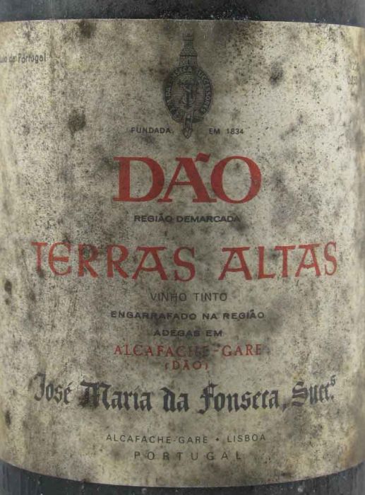 1967 José Maria da Fonseca Dão Terras Altas tinto