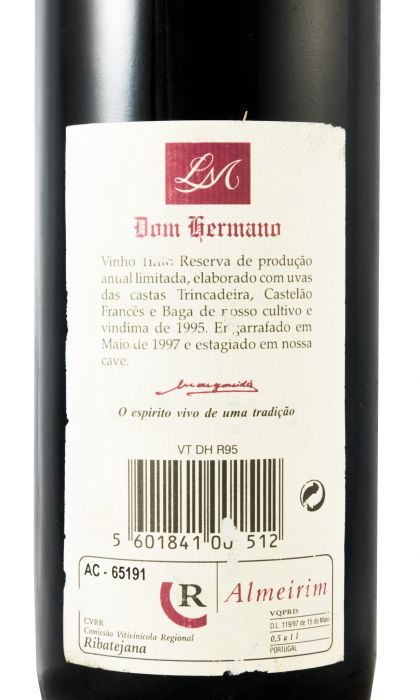 1995 Dom Hermano Reserva red