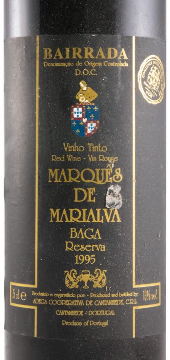 1995 Marquês de Marialva Reserva red
