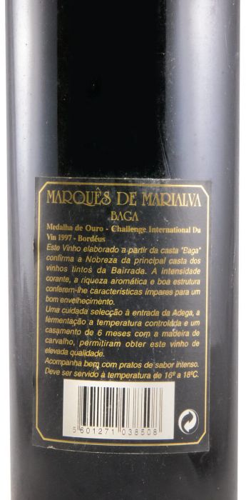 1995 Marquês de Marialva Reserva tinto