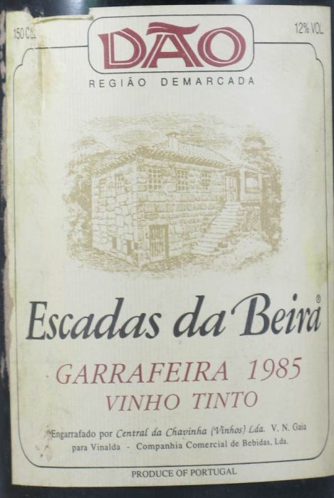 1985 Escadas da Beira tinto 1,5L