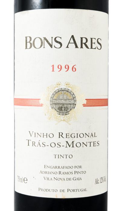 1996 Quinta dos Bons Ares red