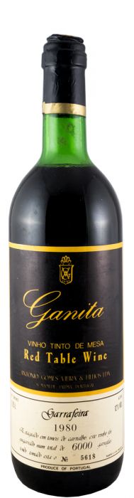 1980 Ganita Garrafeira tinto
