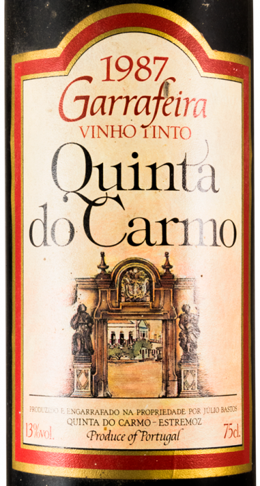 1987 Quinta do Carmo Garrafeira red