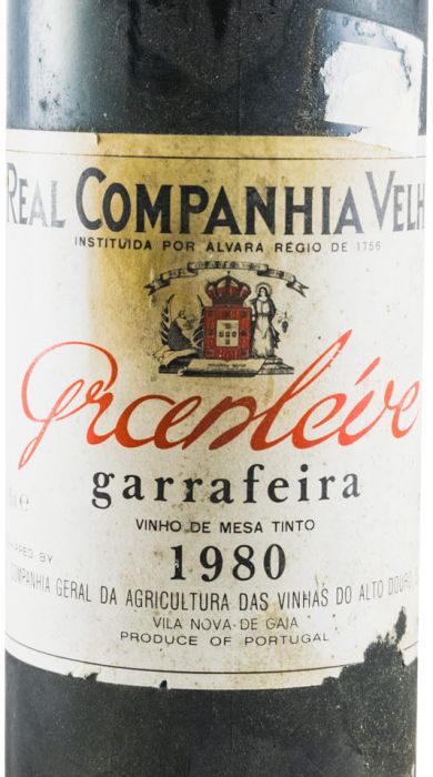 1980 Real Companhia Velha Granleve Garrafeira red