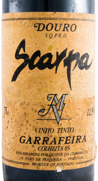 1985 Scarpa Garrafeira red