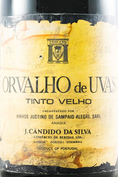 1978 Orvalho de Uvas Anadia tinto