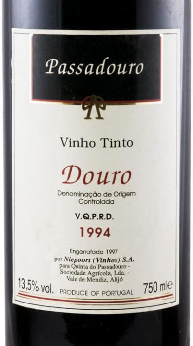 1994 Quinta do Passadouro red