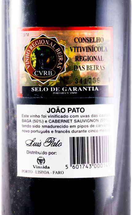 1996 João Pato Baga + Cabernet Sauvignon tinto