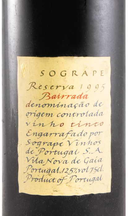 1995 Sogrape Reserva Bairrada red