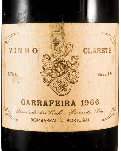 1966 Clarete Sociedade dos Vinhos Barardo Garrafeira