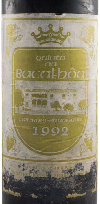 1992 Quinta da Bacalhôa red