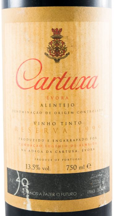 1999 Cartuxa Reserva red