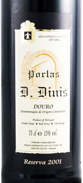 2001 Portas D. Dinis Reserva red