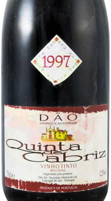 1997 Quinta de Cabriz red