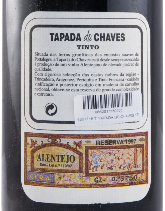 1997 Tapada do Chaves Reserva red
