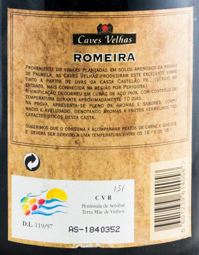1999 Romeira tinto 1,5L