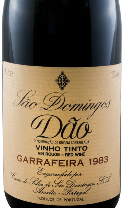 1983 São Domingos Dão Garrafeira tinto