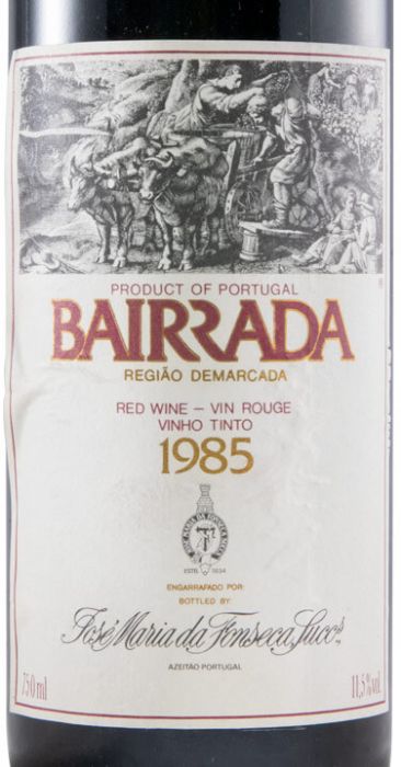 1985 José Maria da Fonseca Garrafeira red