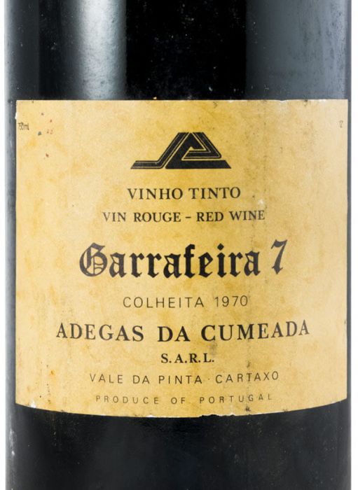 1970 Cumeada Garrafeira 7 red