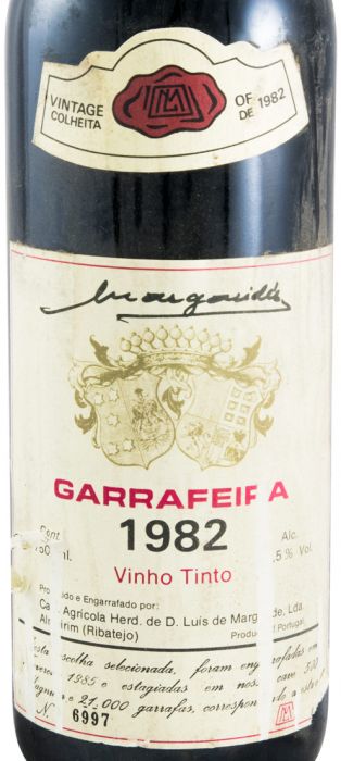 1982 Margaride Garrafeira tinto