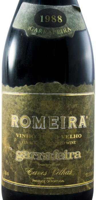 1988 Romeira Garrafeira red