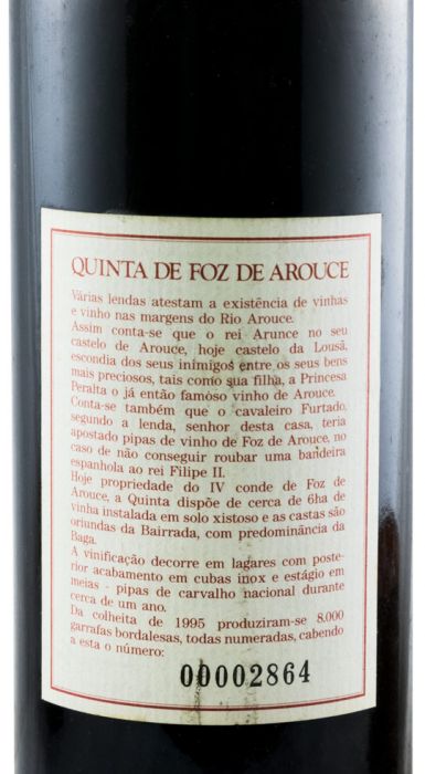 1995 Quinta de Foz de Arouce tinto