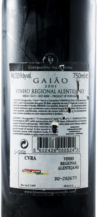 2001 Gaião red