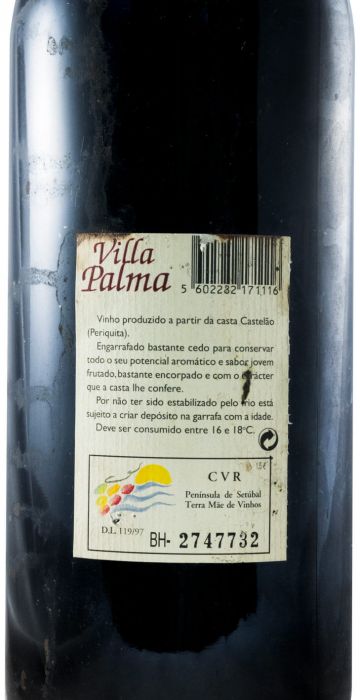 1999 Mundimármores Villa Palma Castelão tinto 1,5L