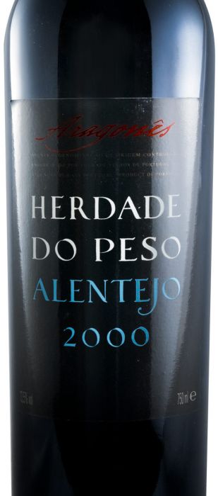 2000 Herdade do Peso Aragonês red