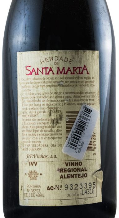 1992 Herdade de Santa Marta red