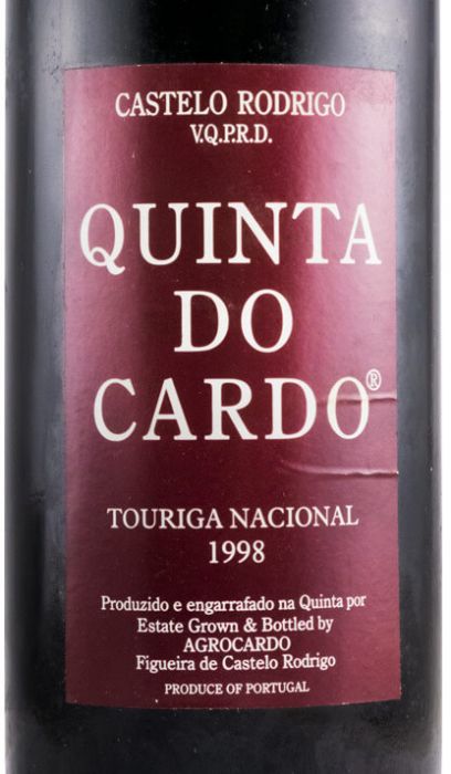 1998 Quinta do Cardo Touriga Nacional tinto