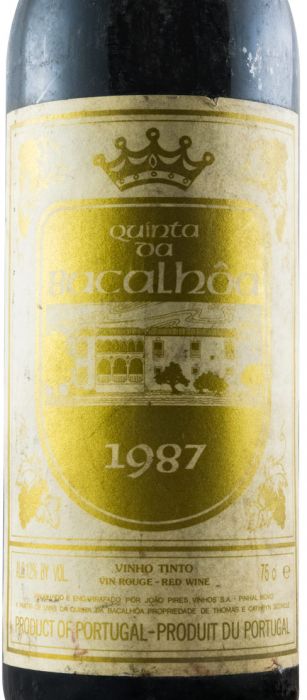 1987 Quinta da Bacalhôa red