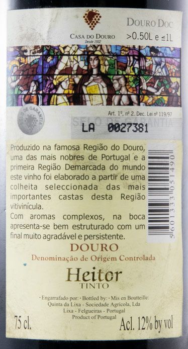 2001 Quinta da Lixa Reserva tinto