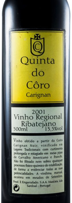 2001 Quinta do Côro Carignan red 50cl
