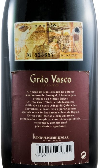 2000 Grão Vasco red