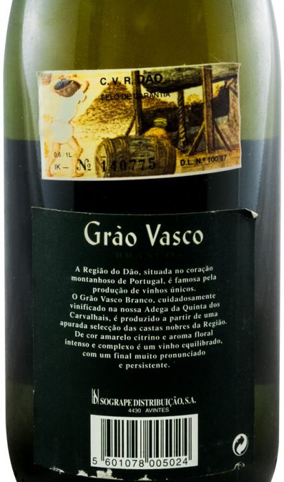 1999 Grão Vasco white