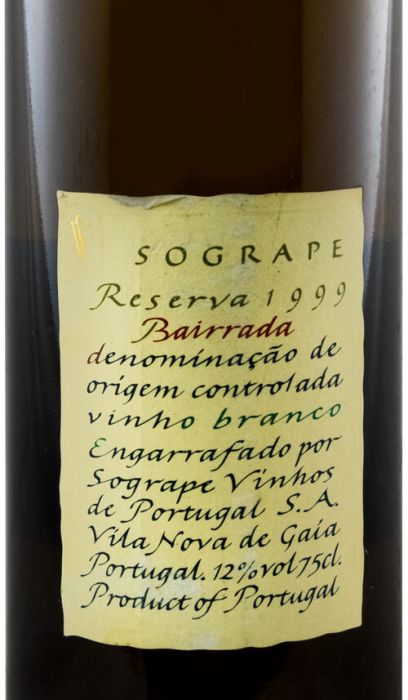 1999 Sogrape Reserva white