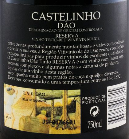 2000 Quinta do Castelinho Reserva tinto