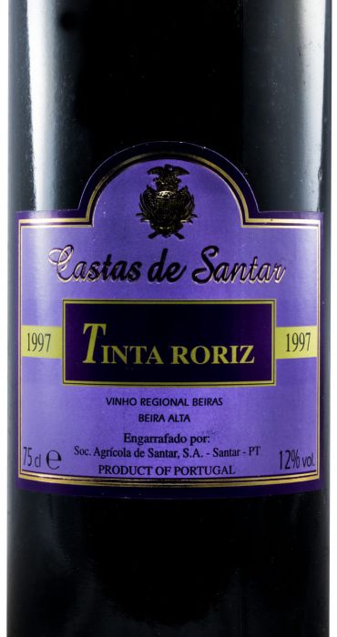 1997 Castas de Santar Tinta Roriz red