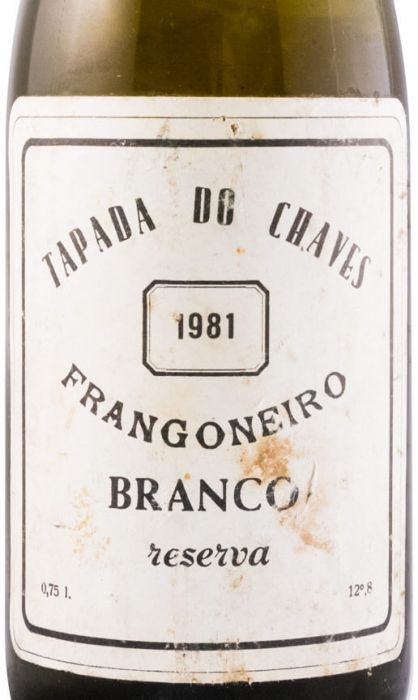 1981 Tapada do Chaves Reserva Fragoneiro branco
