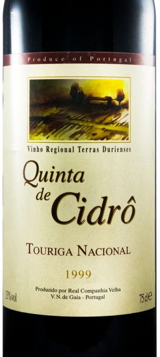 1999 Quinta de Cidrô Touriga Nacional red